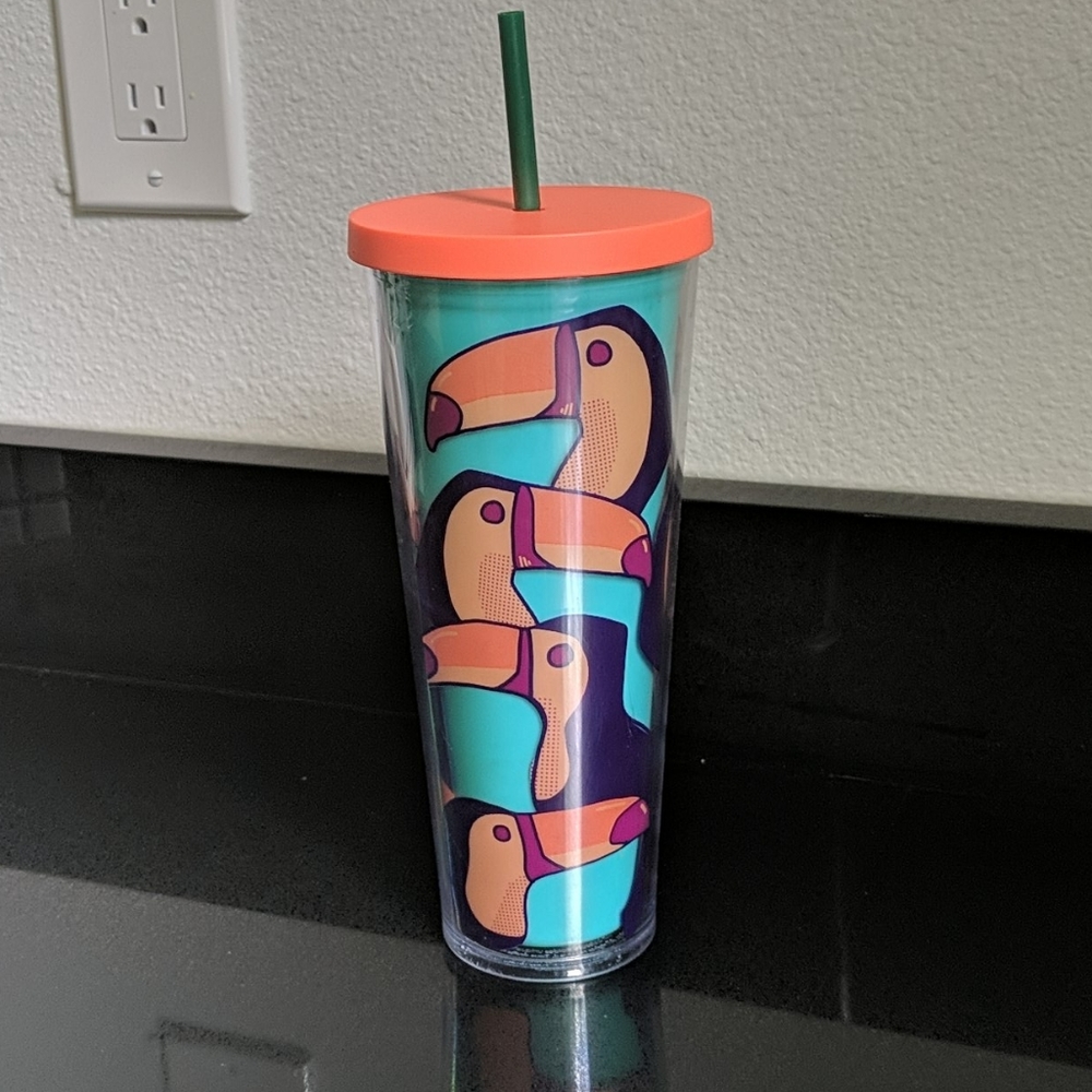 Starbucks Toucan Double walled tumbler cold cup